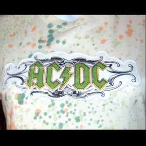 AC/DC ROCKWARE cream cotton T-Shirt 11/13 L✨